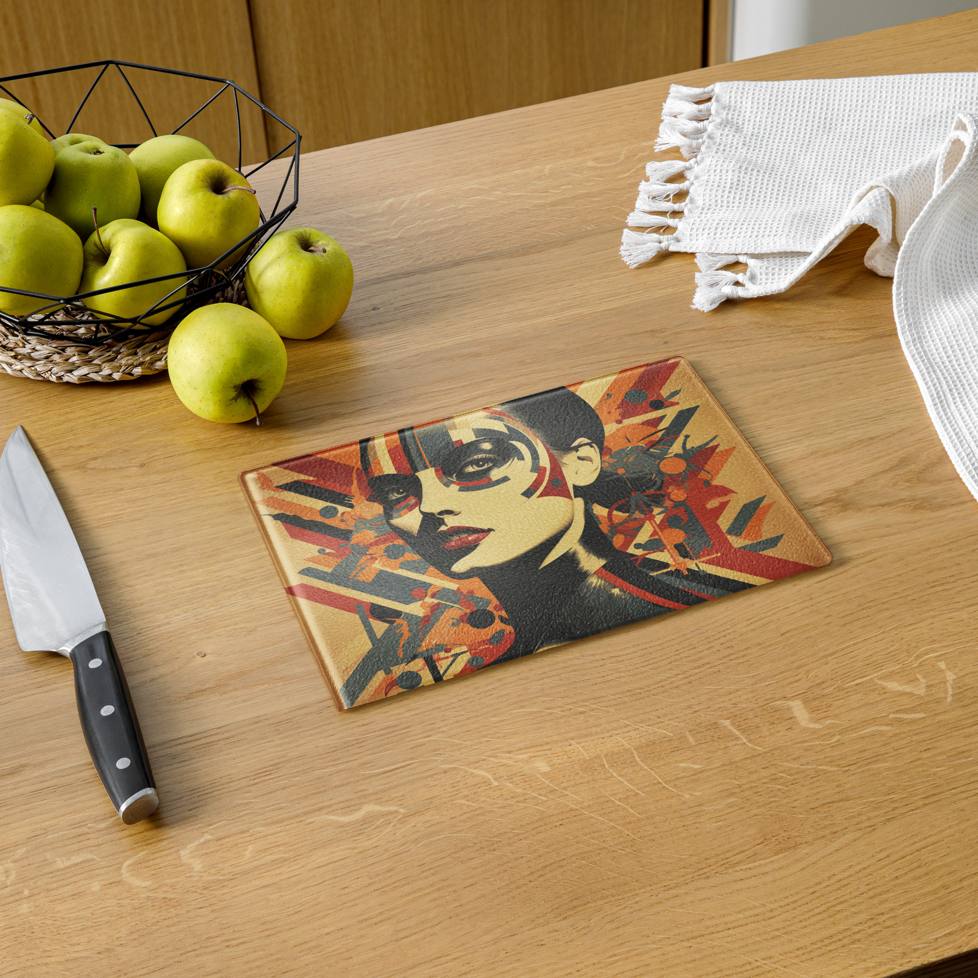 Glass cutting board